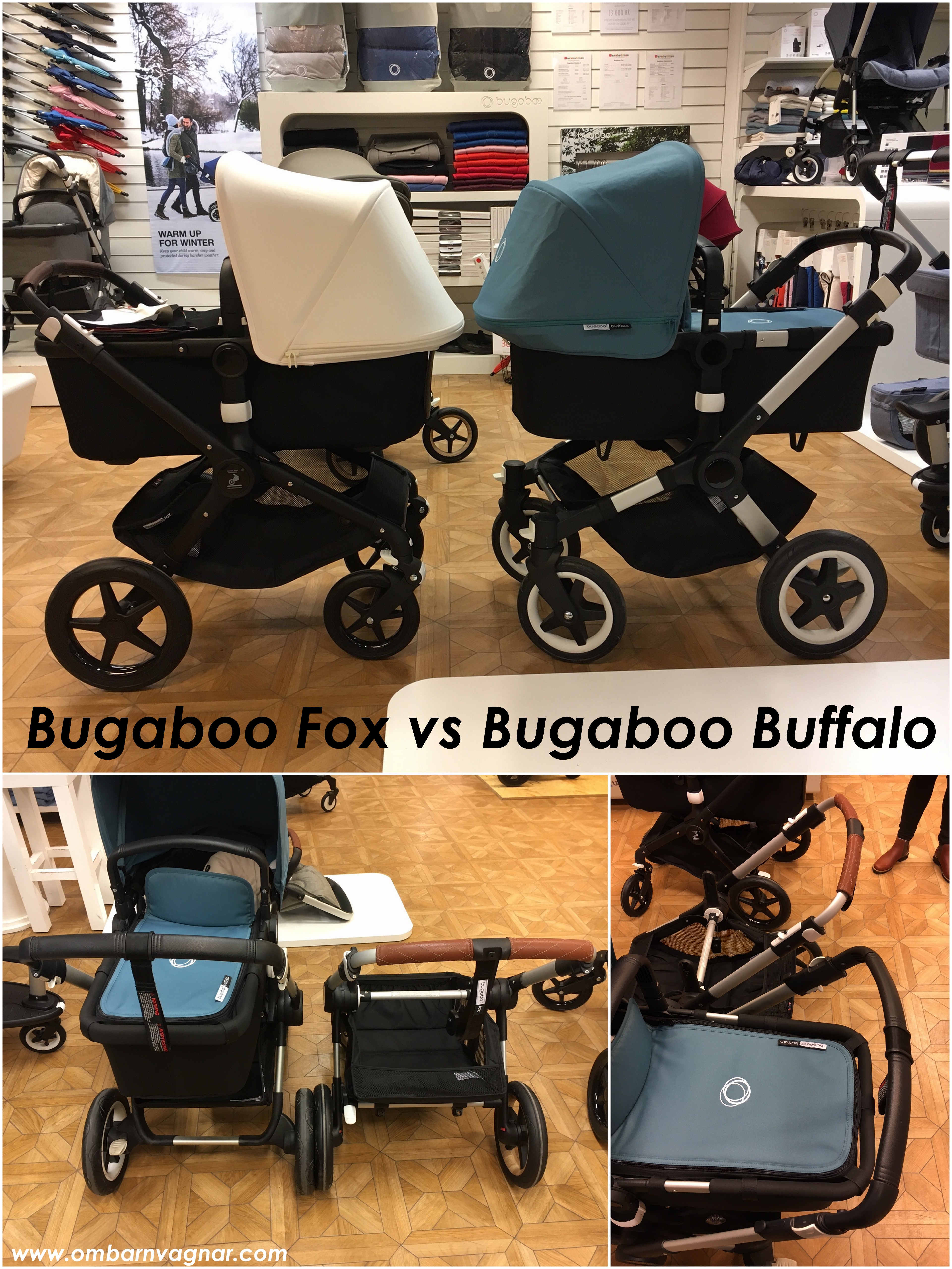 Bugaboo Fox vs Bugaboo Buffalo