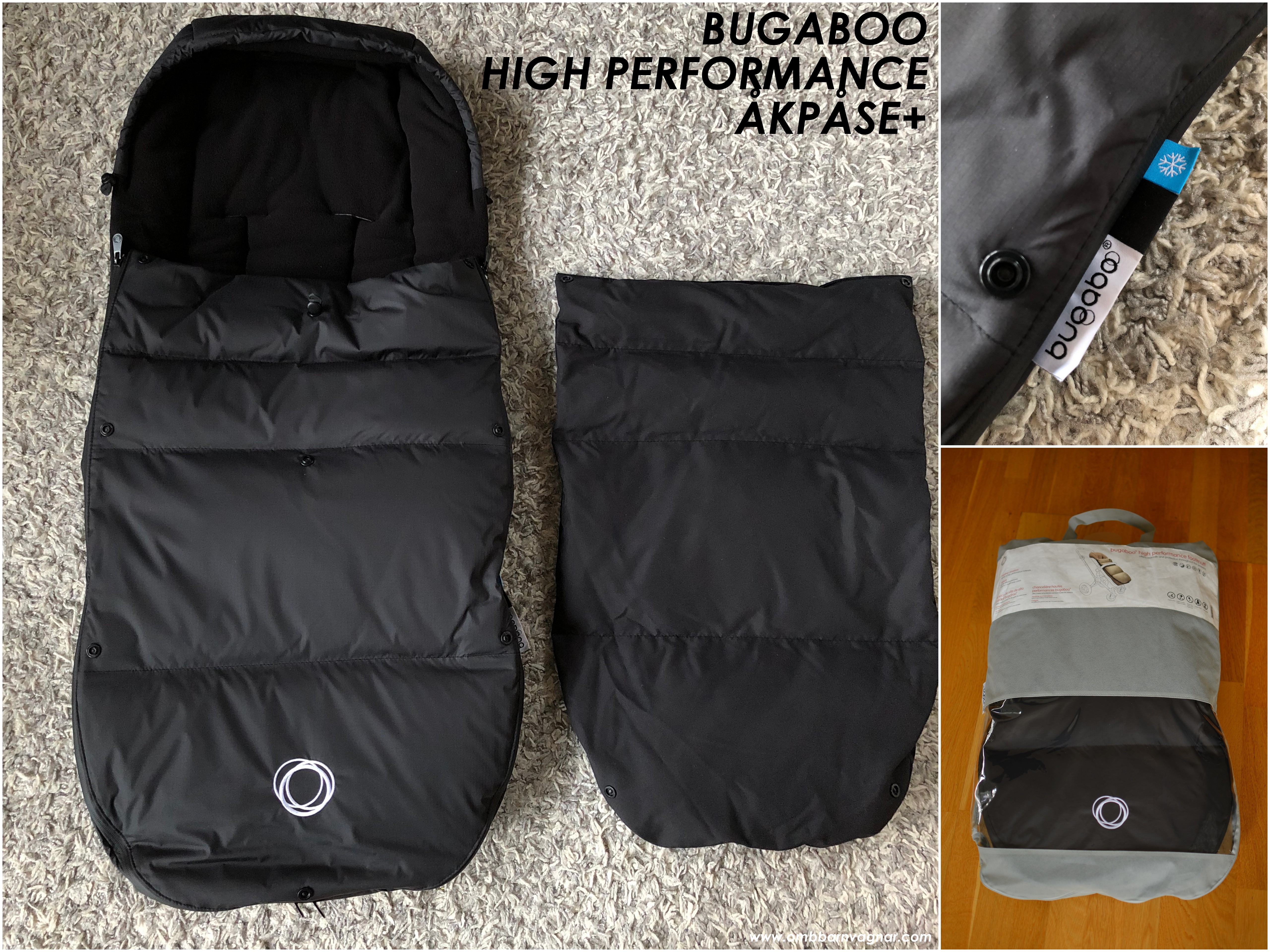 Recension av Bugaboo High Performance+ vinteråkpåse