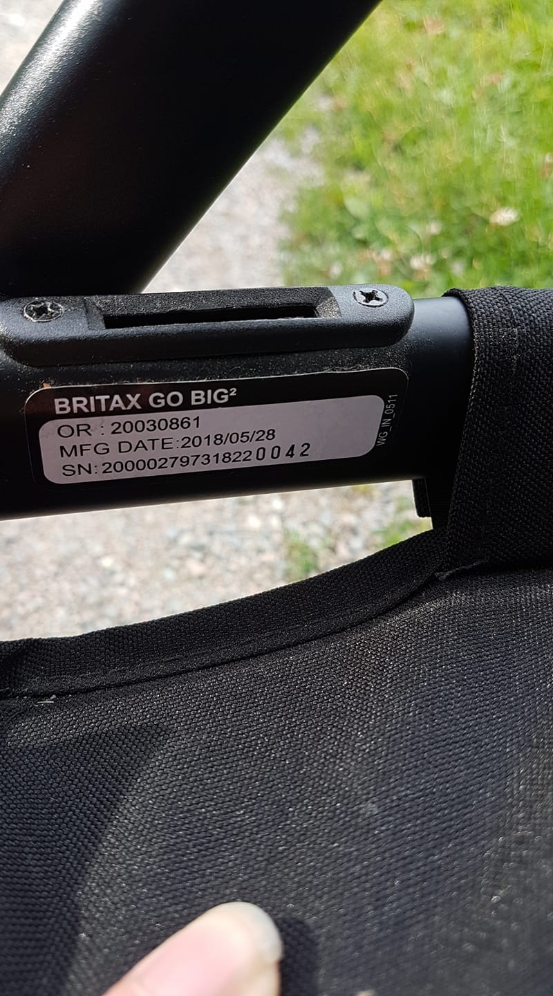 Britax Go Big 2 se årsmodell
