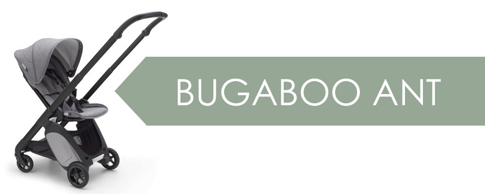 Bugaboo Ant - vanlig sittdel och liten nog att gå som handbagage