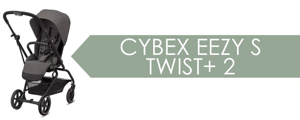Cybex Eezy S Twist+ 2 har snurrbar sits med bra liggläge
