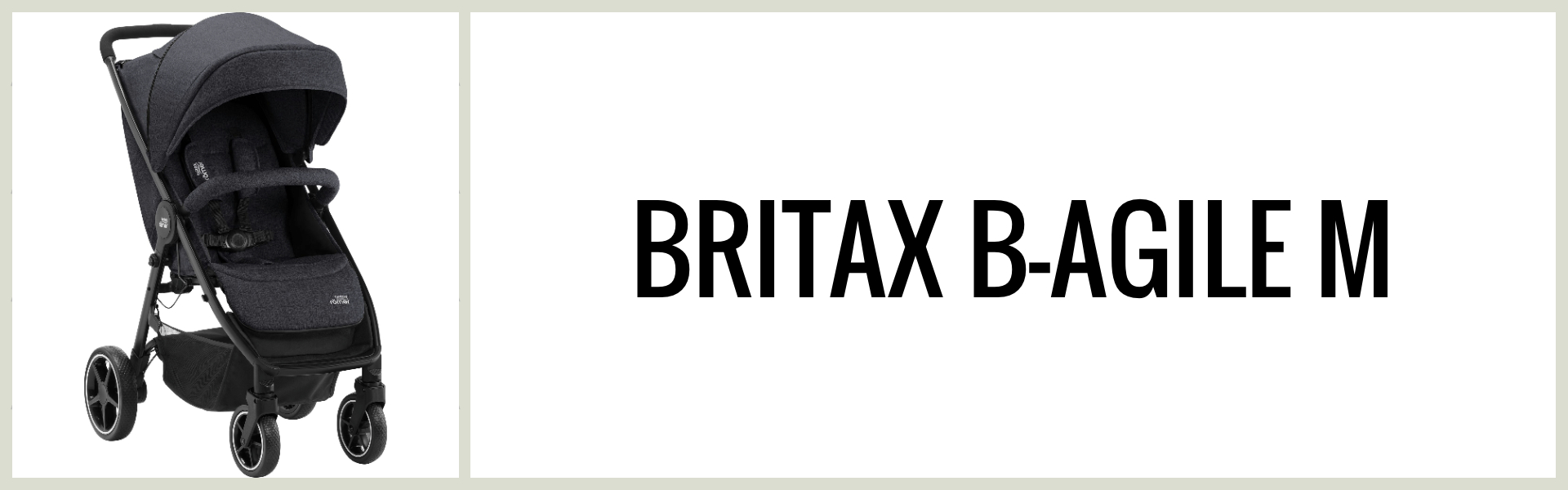 Omdöme: Hur är Britax B-Agile M som resevagn?