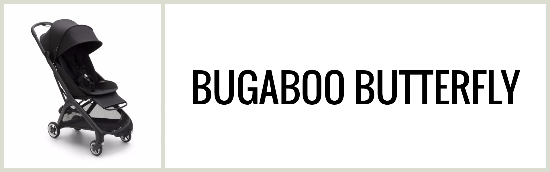 Omdöme: Hur är Bugaboo Butterfly som resevagn?