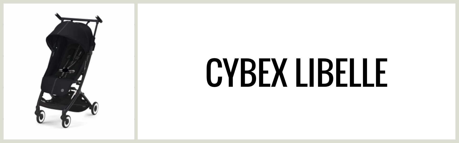 Omdöme: Hur är Cybex Libelle som resevagn?