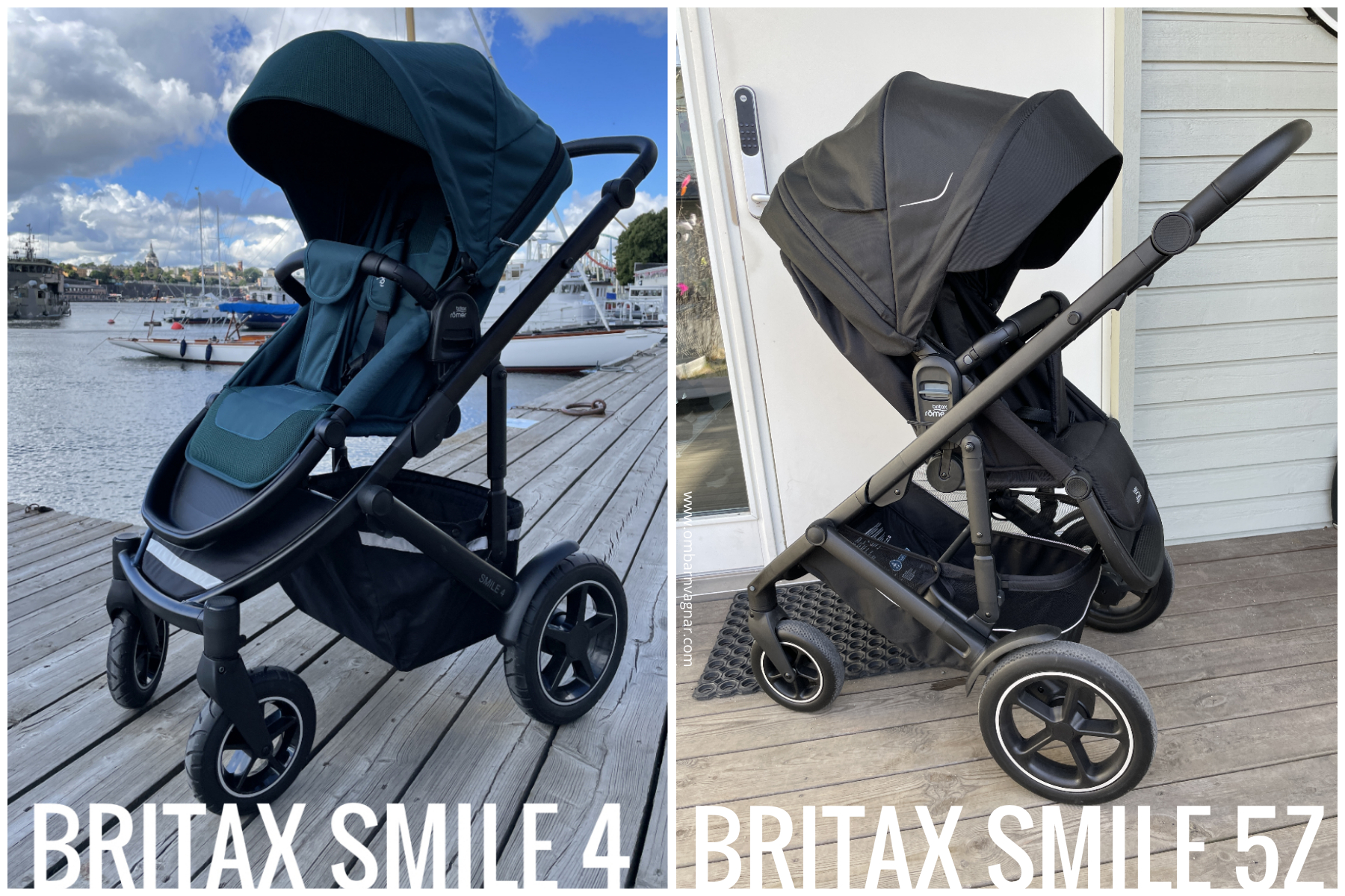 Skillnaden mellan Britax Smile 4 och Britax Smile 5Z