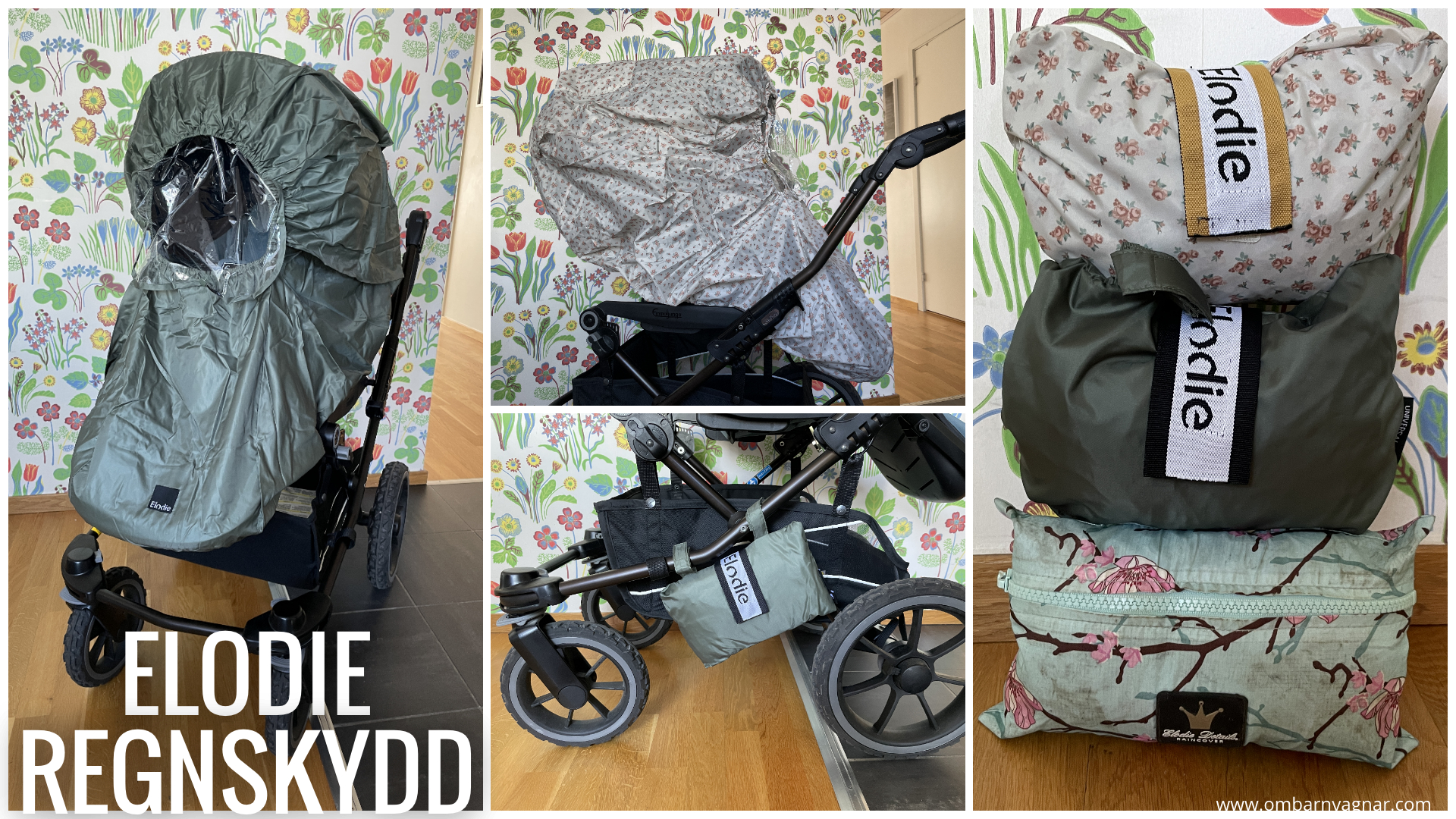 Elodie regnskydd - bäst regnskyddet för barnvagn enligt Allt om barnvagnar.