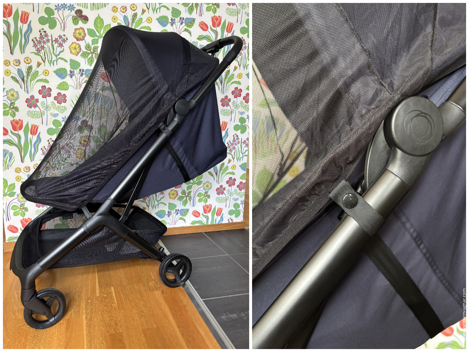 Bugaboo Butterfly 2 med insektsnät, myggnät