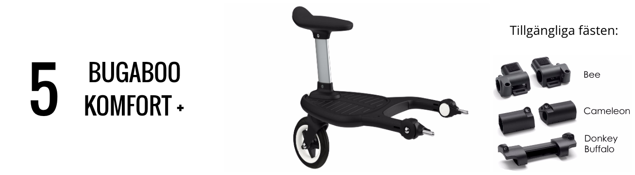 Ståbräda 5 - Bugaboo Komfort+ Ståbräda