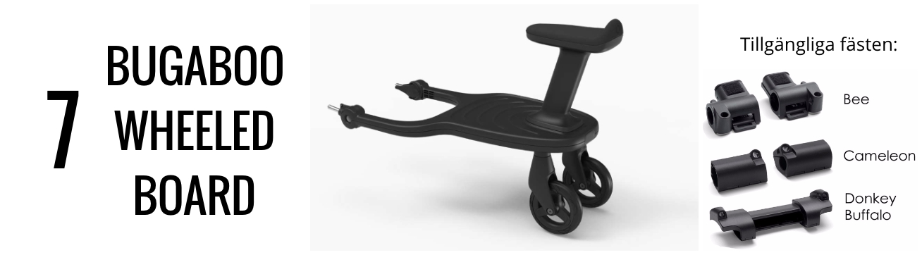 Ståbräda 7 - Bugaboo Wheeled Board