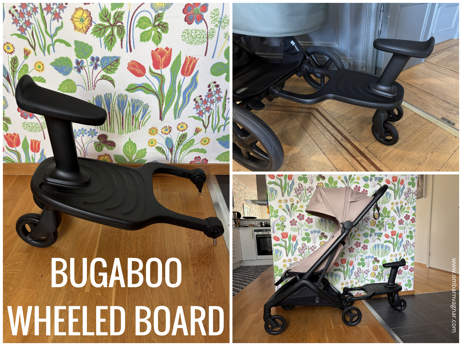Recension av Bugaboo Wheeled Board, Bugaboos nya ståbräda år 2025