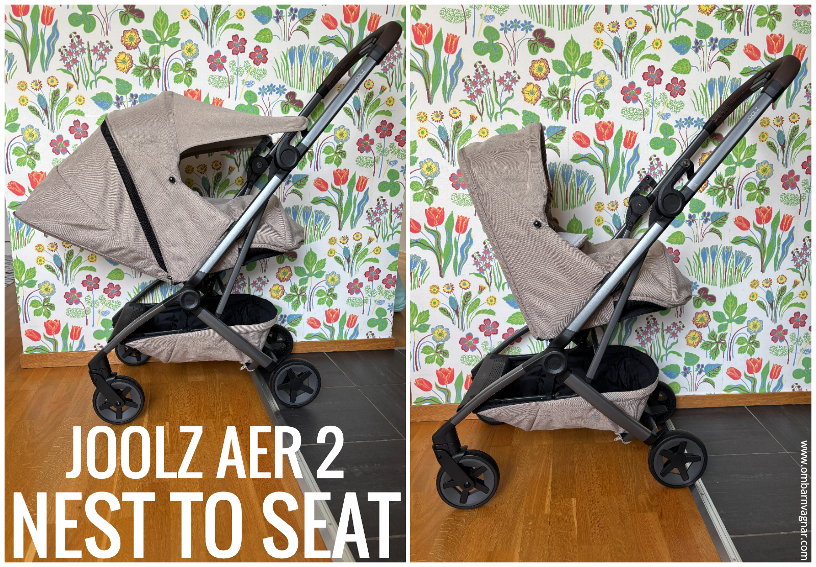 Recension av Joolz Aer 2 Nest to Seat